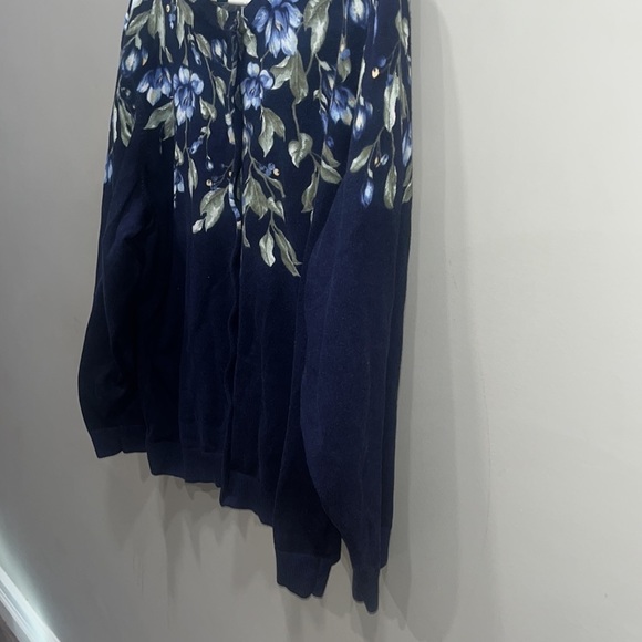 Karen  Scott button up sweater size 2X - Picture 4 of 6